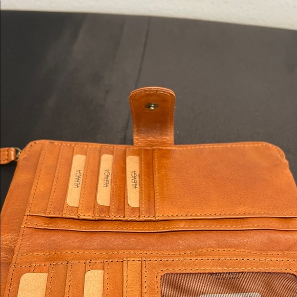 Vilenca Holland | Cognac Leather Wallet - Picture 7 of 14